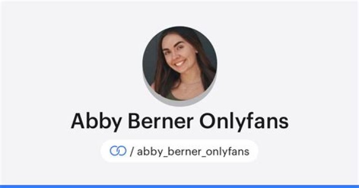 Abby Berner's Exclusive Content Revealed