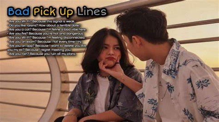 Bad pick up lines that are incredibly cheesy and corny