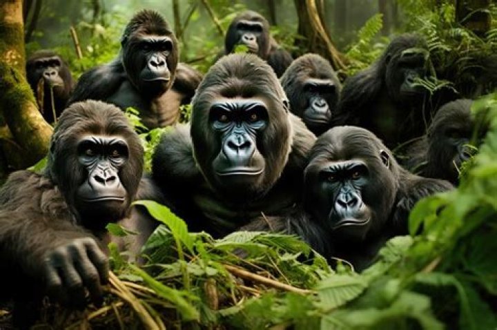 Gorillas' chest thumping allows females, rivals know their size without